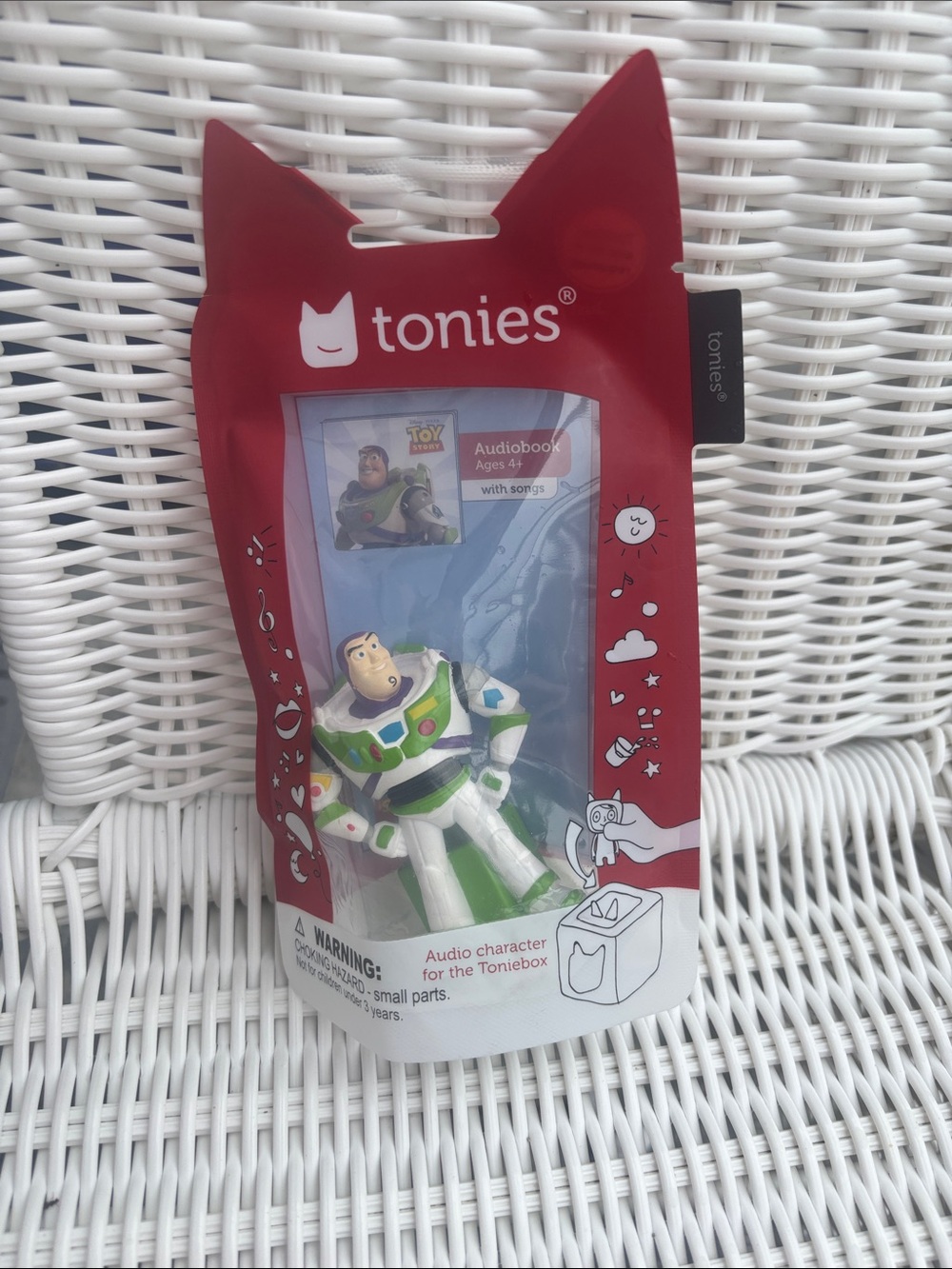 Disney Buzz Lightyear Tonies Figure - White & Green